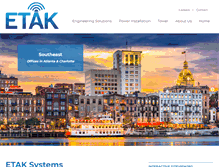 Tablet Screenshot of etaksystems.com